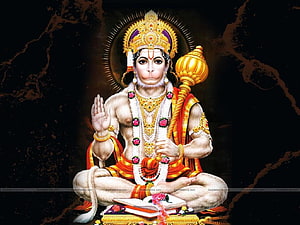 : Lord Anjaneya Swamy Lord Hanuman HD wallpaper