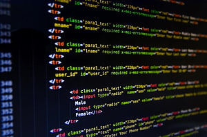 Quellcode und durch Kodierung und Programmierung. 3334911 Lager bei Vecteezy, Computerprogrammiercode HD-Hintergrundbild