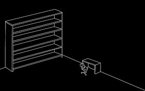 AutoCAD Shelf and Desk To Get You Organized, book self HD wallpaper