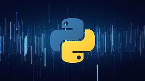 python logo HD wallpaper