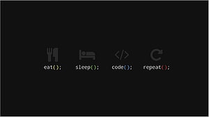 Codierung, dunkler Code HD-Hintergrundbild