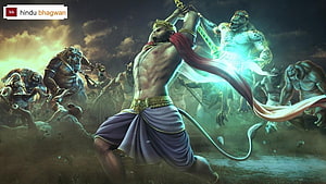 Lord Hanuman ,Lord Hanuman , God Hanuman, angry hanuman HD wallpaper