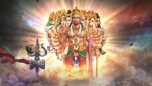 &TV's 'Kahat Hanuman Jai Shri Ram' to ...orissadiary, the legend of hanuman HD wallpaper