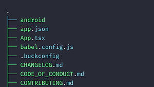 React Native プロジェクト構造の例 高画質の壁紙
