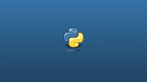 logo Pythona Tapeta HD