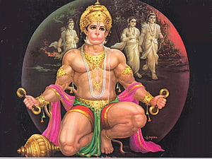 God Shree Ram Sita Laxman Hanuman, ram sita hanuman HD wallpaper