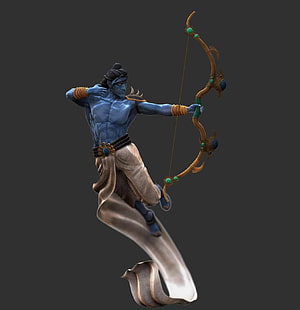 WoowPaper: Angry Lord Rama 3d, angry rama HD phone wallpaper
