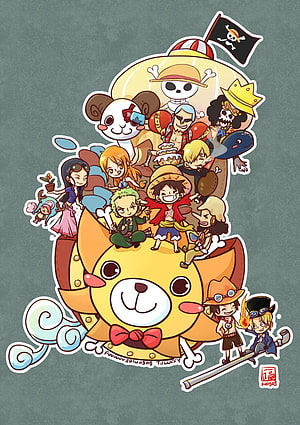 Brook One Piece , chibi piece one HD phone wallpaper