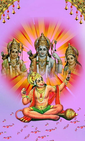 Ram Parivar, lord sri rama HD phone wallpaper