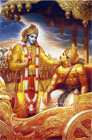 Kryszna Ardżuna Bhagawadgita Mahabharata Rama, Pan Kryszna, Kryszna Mahabharat Tapeta na telefon HD