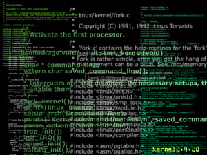 Linux Code, kernel HD wallpaper