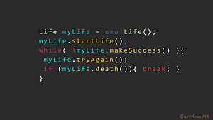 Código Java Programación Vida, programación fondo de pantalla