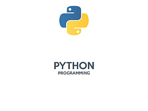 4 Programación de Python, logotipo de Python fondo de pantalla