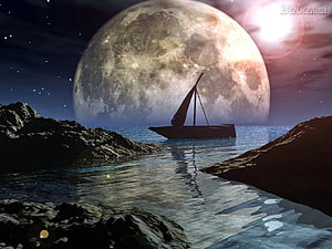 Mega : Lua HD wallpaper