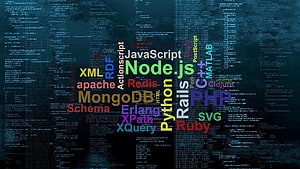 Lenguajes de programación, lenguaje informático fondo de pantalla