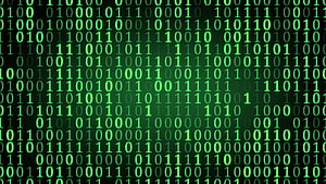 Live Binary Code HD wallpaper