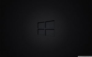 Black Windows, dark aesthetic windows HD wallpaper