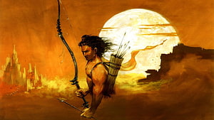 Lord Rama Paintings, lord rama animated HD wallpaper