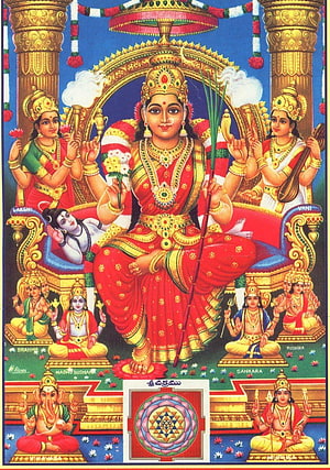 lalitha devi HD phone wallpaper