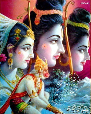 Of Lord Ram Sita And Laxman, ram hanuman HD phone wallpaper
