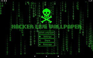 Código de pirata informático fondo de pantalla