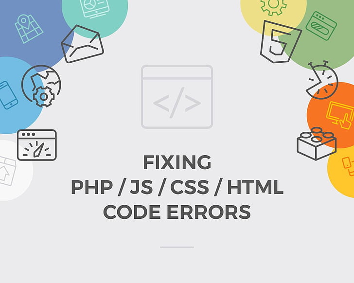 Corrección de errores de código PHP/JS/CSS/HTML por QuanticaLabs en Envato, código php html fondo de pantalla