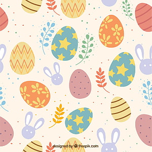 Páscoa + Ostern + Muster, Ostermuster HD-Handy-Hintergrundbild