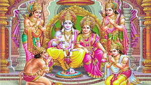 Ram Darbar Full Mantra HD wallpaper