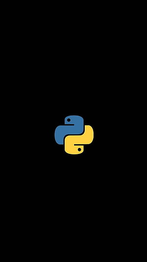 Logotipo de Python por Murillombom, logotipo de fondo de pantalla del teléfono