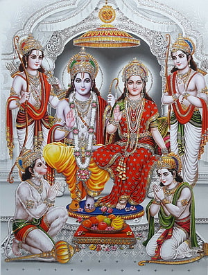 Ram Darbar, raam laxman HD phone wallpaper